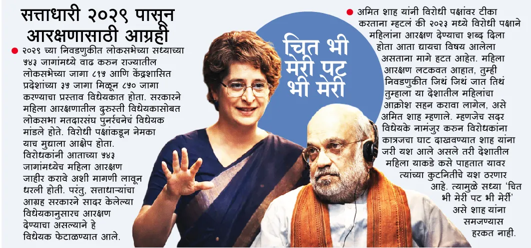 Aajchi Navi Mumbai | महिला आरक्षण घटनादुरुस्ती विधेयक नामंजूर