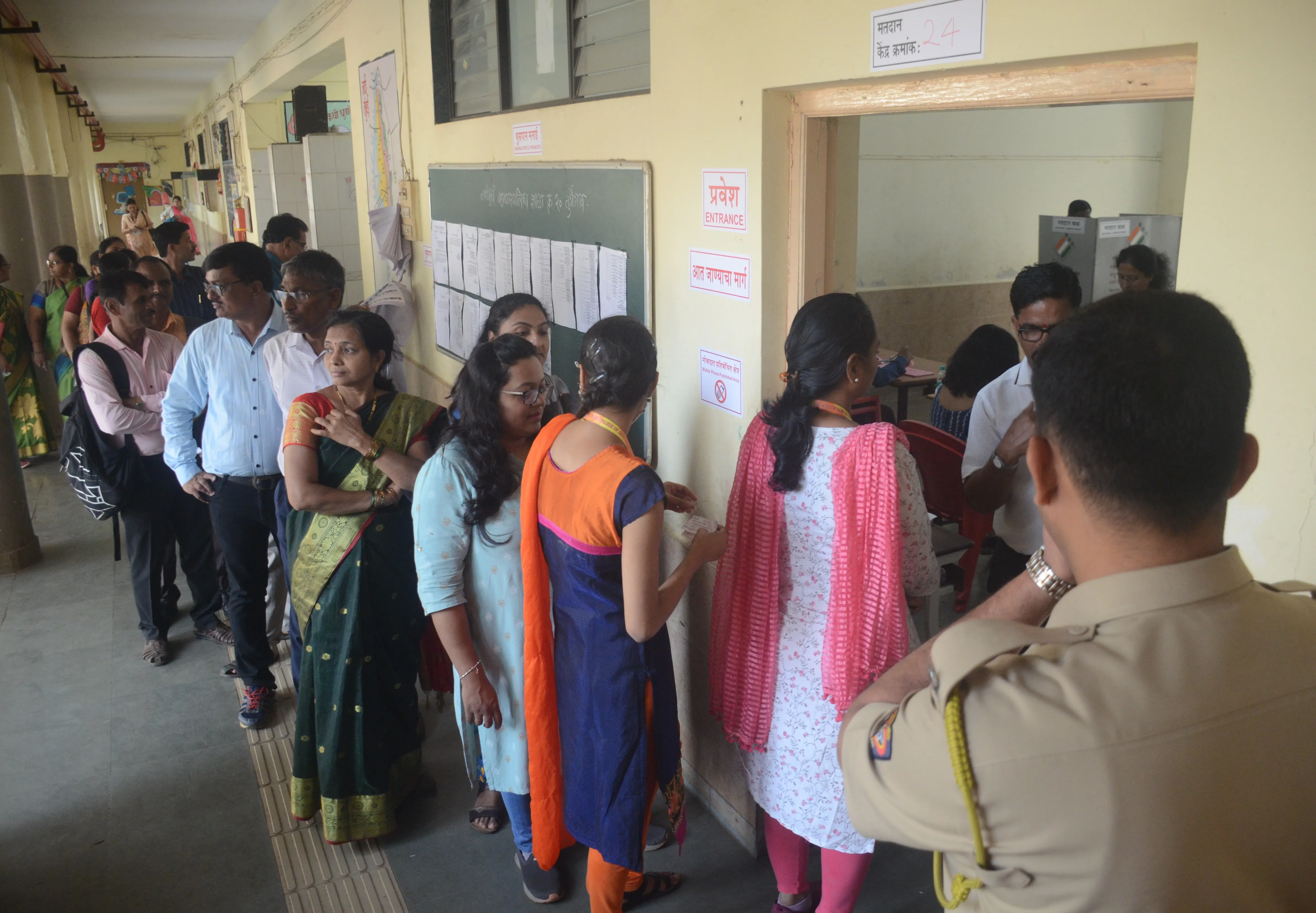 Aajchi Navi Mumbai | कोकण शिक्षक मतदारसंघात 91.02 टक्के मतदान