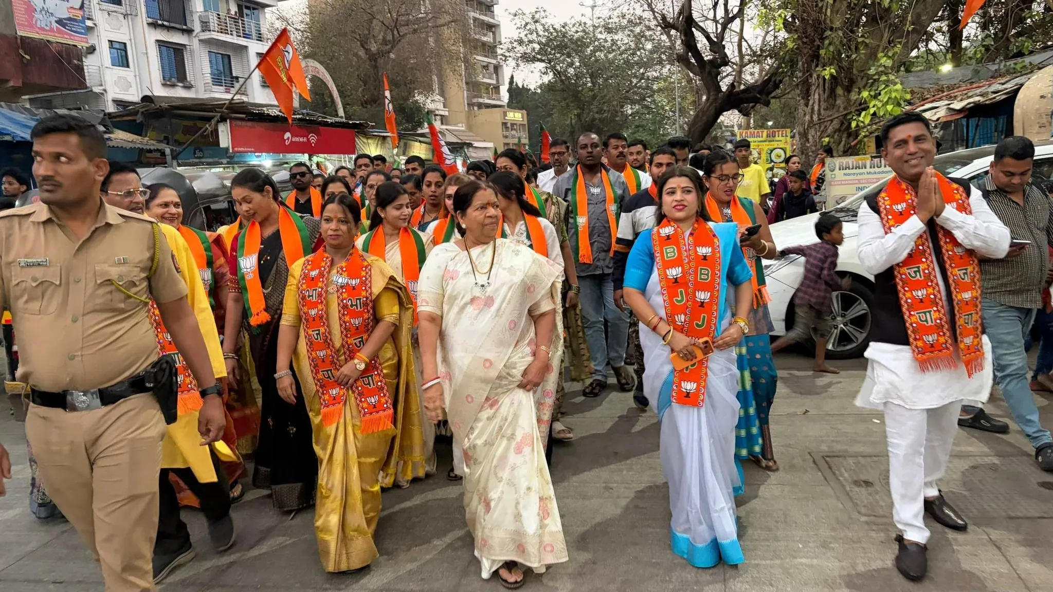 Aajchi Navi Mumbai | बेलापुर मतदारसंघातून मिळणार आघाडी-आमदार मंदा म्हात्रे