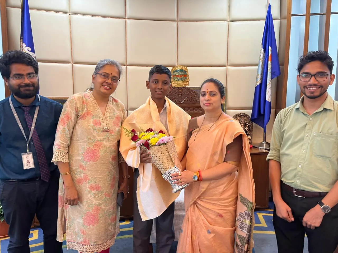 Aajchi Navi Mumbai | पालिका शाळेतील विद्यार्थ्याची साता समुद्रापार झेप