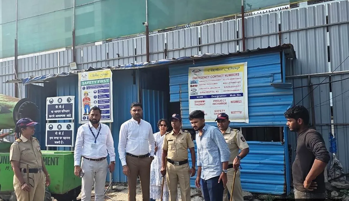 Aajchi Navi Mumbai | वायू प्रदूषण करणाऱ्या 7 बांधकामांवर कारवाई