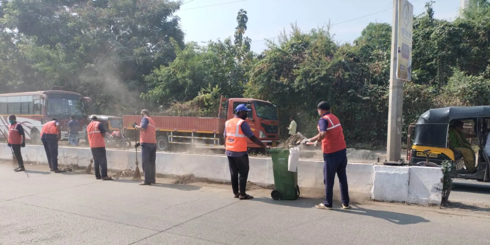 Aajchi Navi Mumbai | हवा प्रदूषण रोखण्यासाठी सहकार्याचे आवाहन