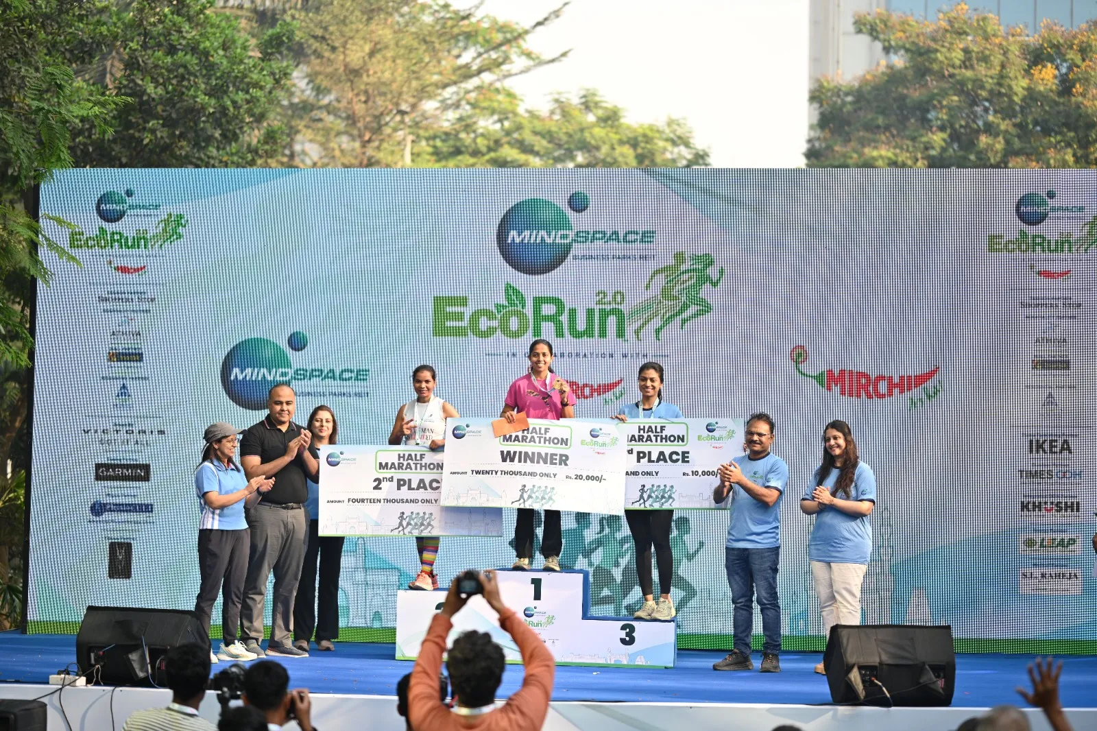 Aajchi Navi Mumbai | माइंडस्पेस इकोरन 2.0 मॅरेथॉन उत्साहात