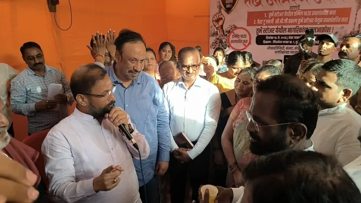 Aajchi Navi Mumbai | तुर्भेतील वेस्ट टू एनर्जी प्रकल्पाला विरोध