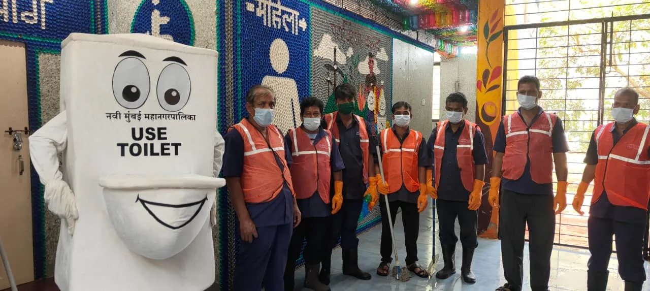 Aajchi Navi Mumbai | 405 सार्वजनिक शौचालयामध्ये स्वच्छता मोहीम