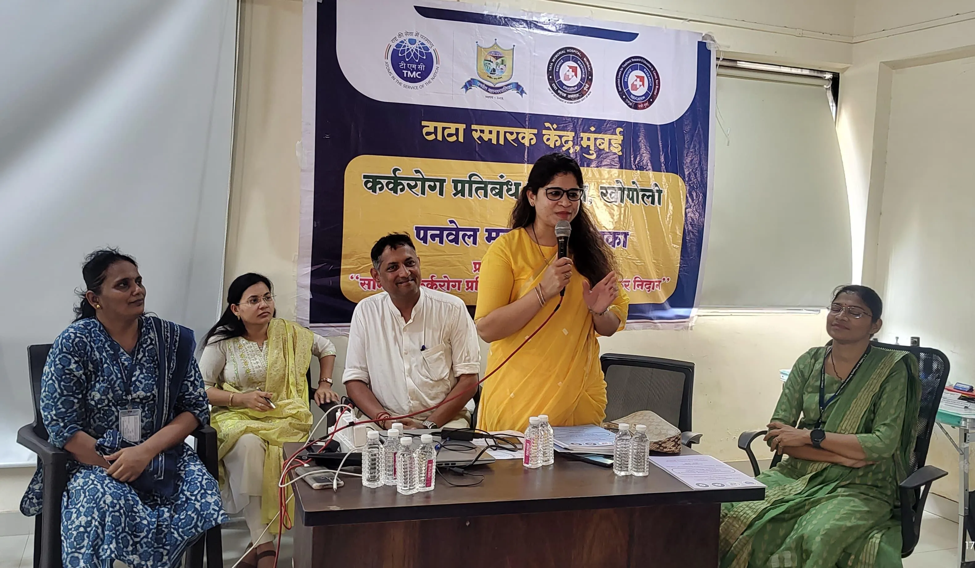 Aajchi Navi Mumbai | पनवेलमध्ये कर्करोग प्रतिबंध मोहिमेला वेग